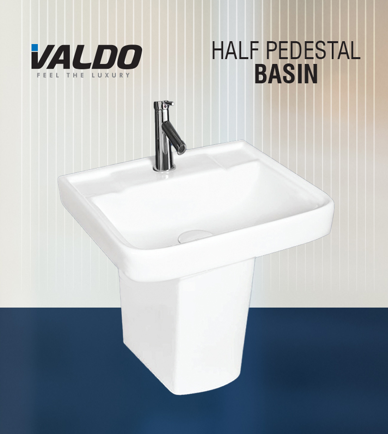 half-pedestal-basin